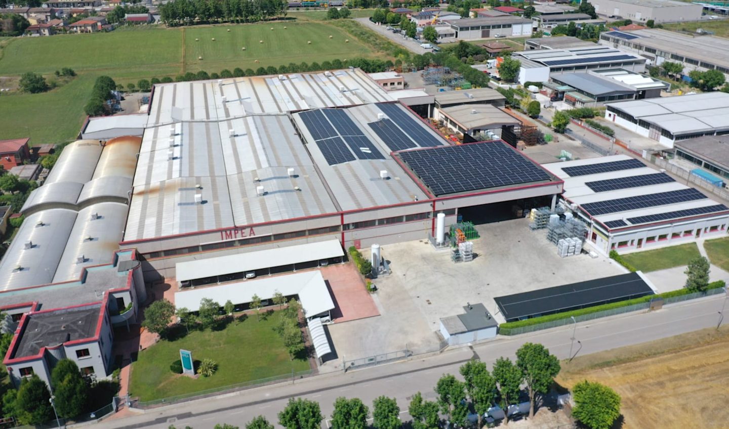 Nuovo impianto fotovoltaico IMPEA