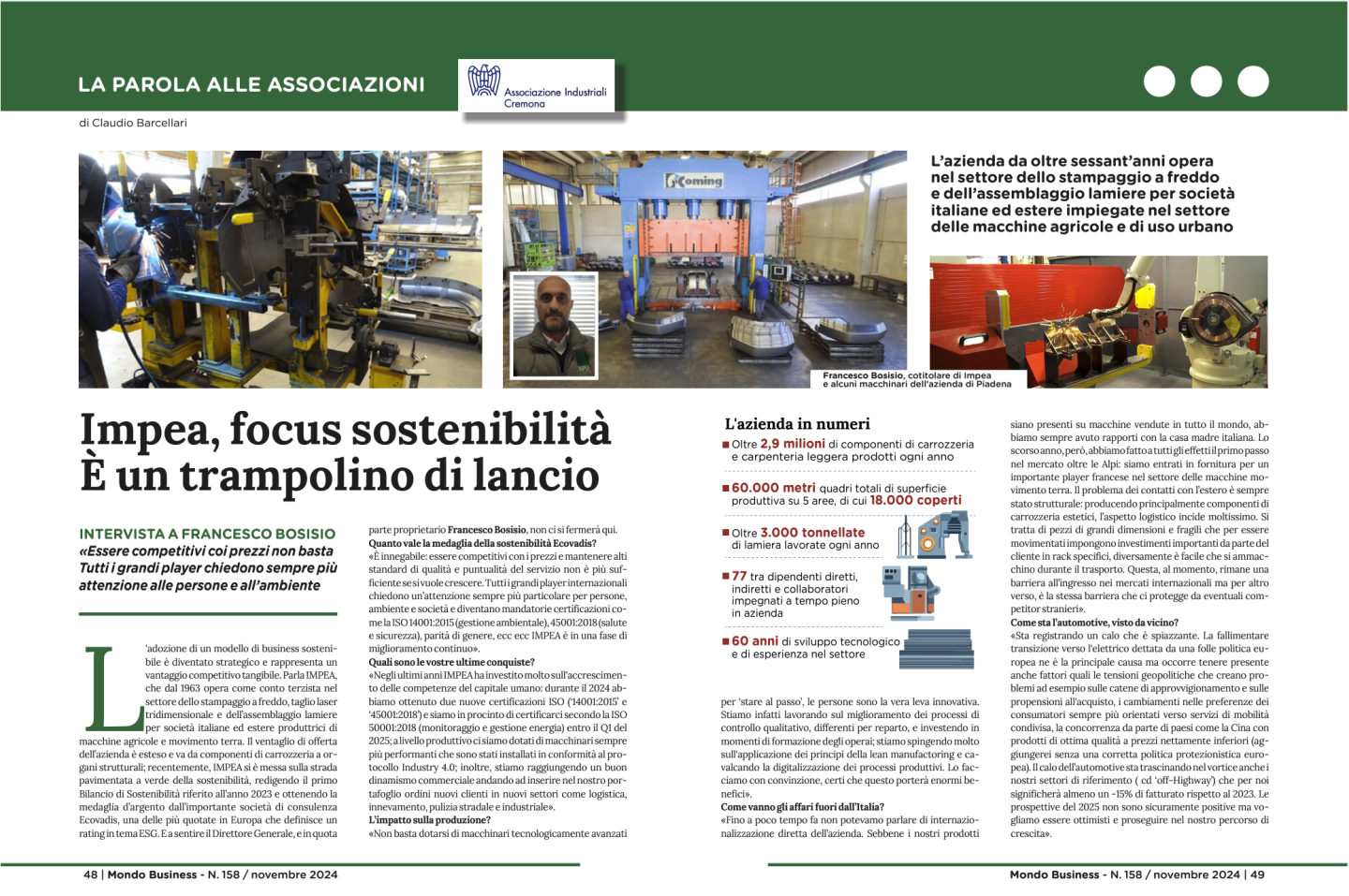 Intervista a Francesco Bosisio