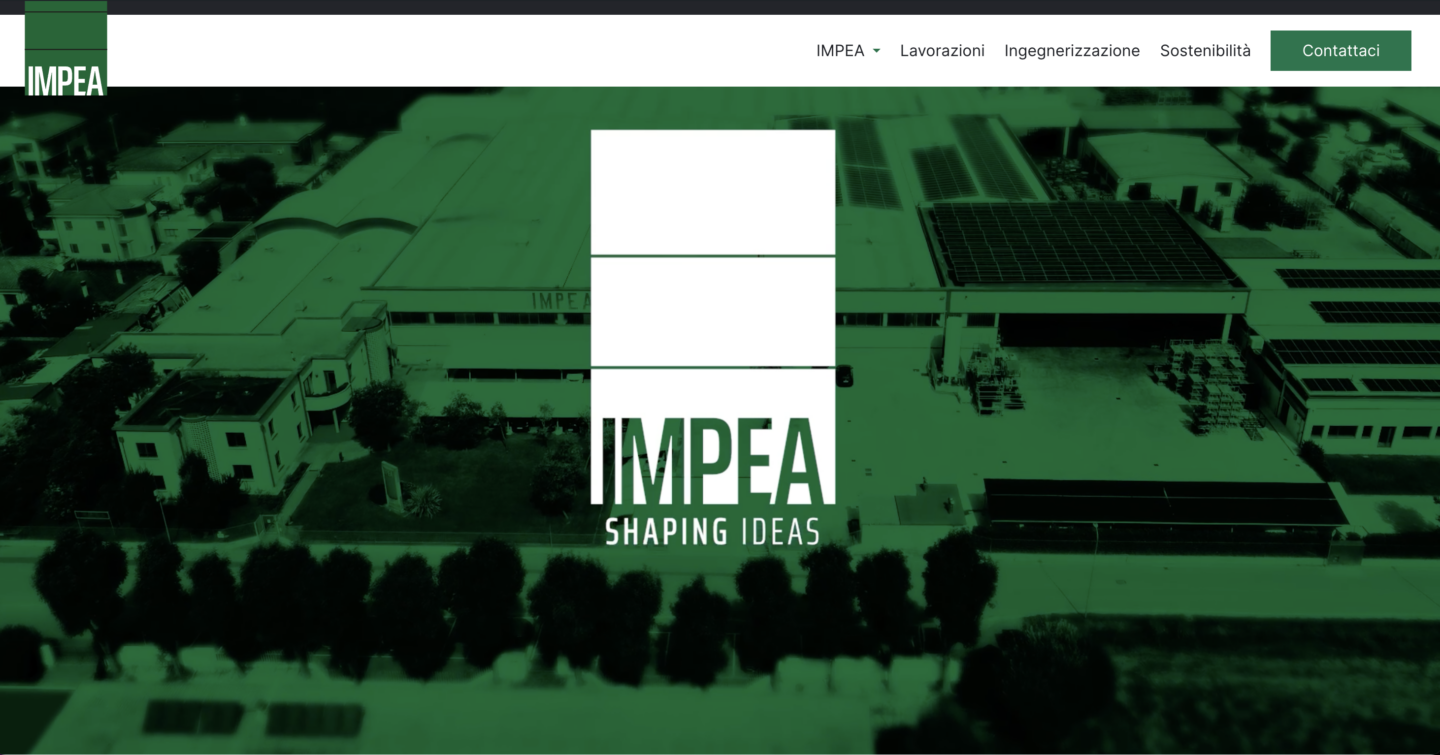 Nuovo sito Impea